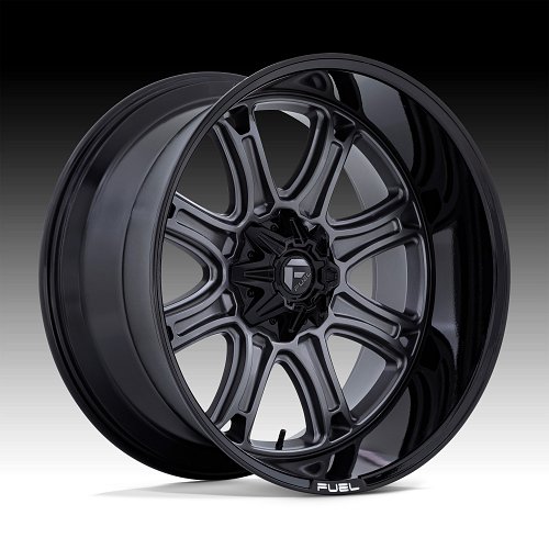 Fuel Darkstar FC853AB Matte Gunmetal Custom Truck Wheels 1